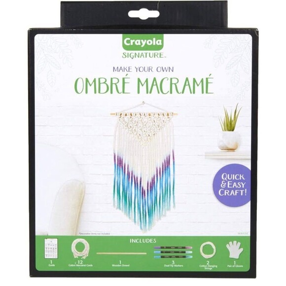Crayola Make Your Own Ombre Macrame Kit - Picture 3 of 6